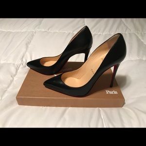 Black Christian Louboutin heels